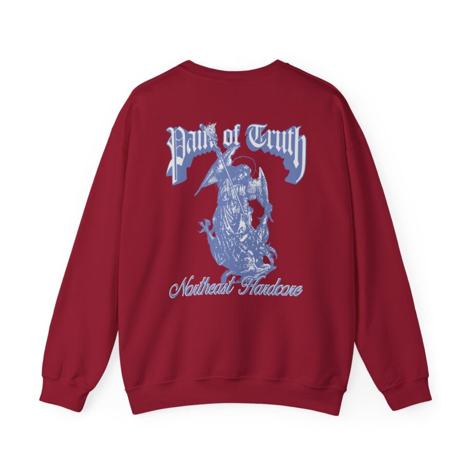 Pain of Truth Not Through Blood Unisex Heavy Blend™ Crewneck Sweatshirt