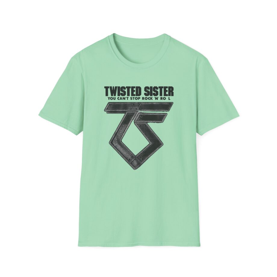 Can't Stop Rock 'n' Roll Twisted Sister Unisex Softstyle T-Shirt