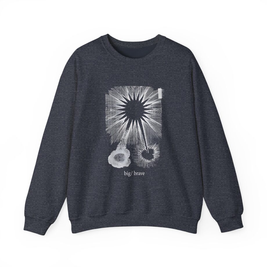 Big Brave Star Unisex Heavy Blend™ Crewneck Sweatshirt