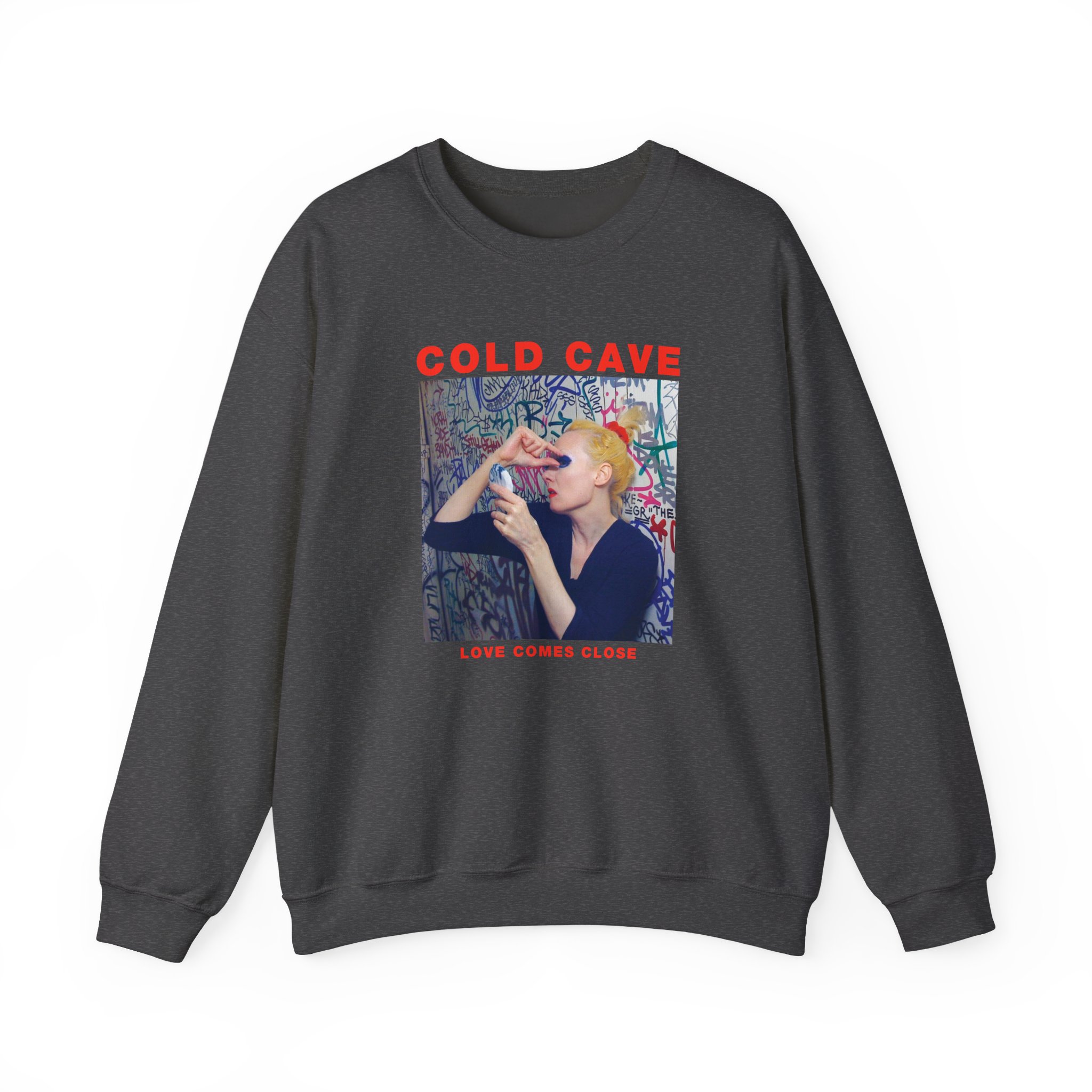 Cold Cave Love Comes Close Unisex Heavy Blendâ„¢ Crewneck Sweatshirt