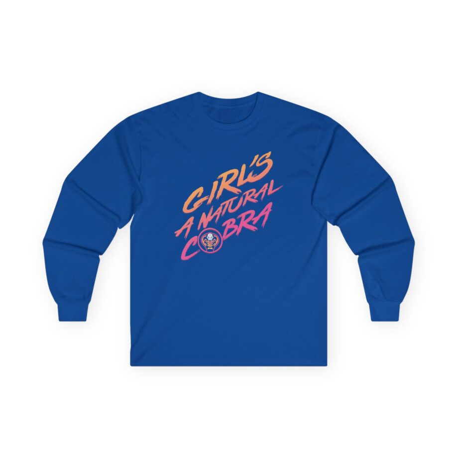 Cobra Kai Girl's Unisex Ultra Cotton Long Sleeve Tee