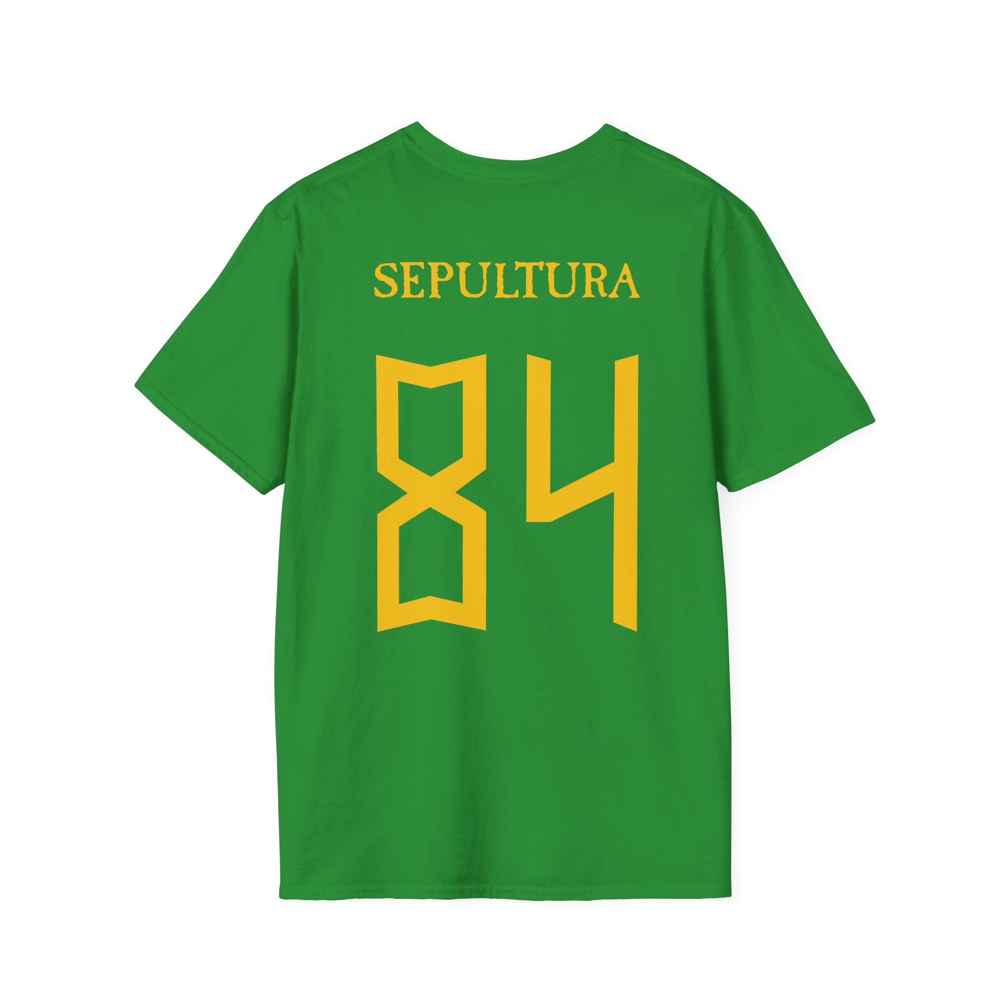 Sepultura 40th Anniversary Soccer Unisex Softstyle T-Shirt