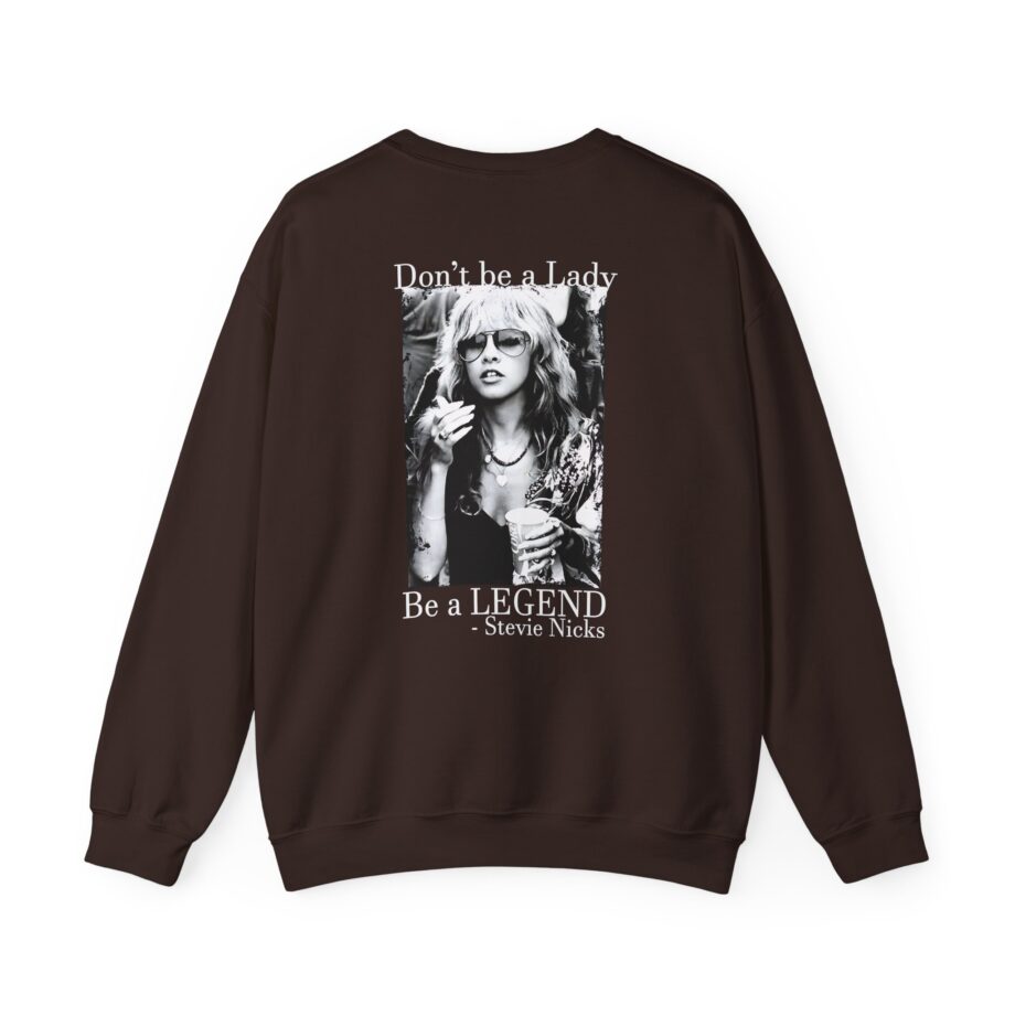 Stevie Nicks Don't Be A Lady, Be A Legend Unisex Heavy Blend™ Crewneck Sweatshirt