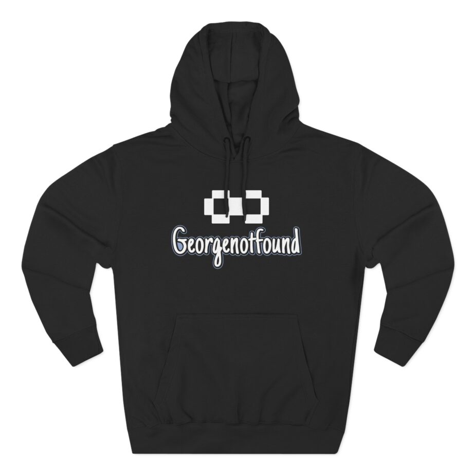 Georgenotfound Three-Panel Fleece Hoodie