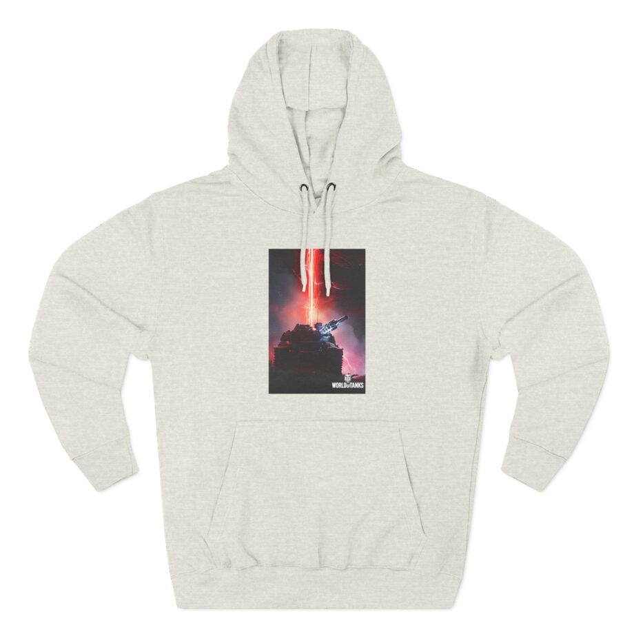 World of Tank Waffentrager Three-Panel Fleece Hoodie