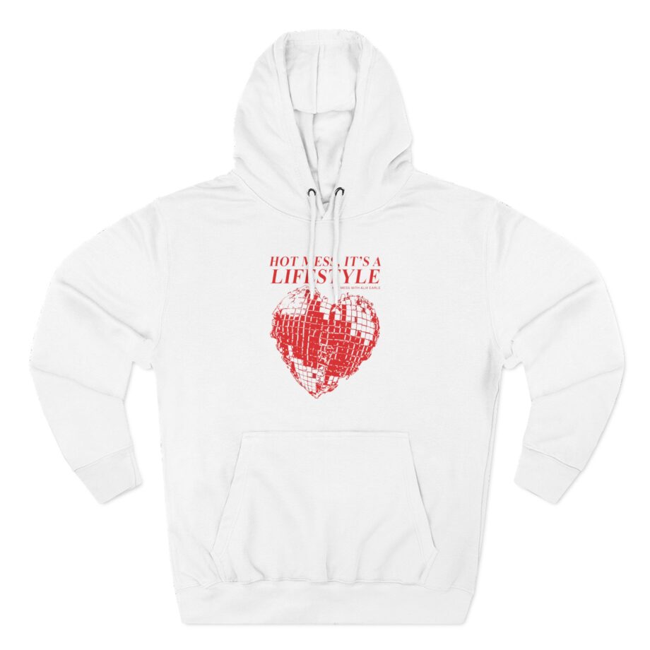 Alix Earle Unwell Three-Panel Fleece Hoodie