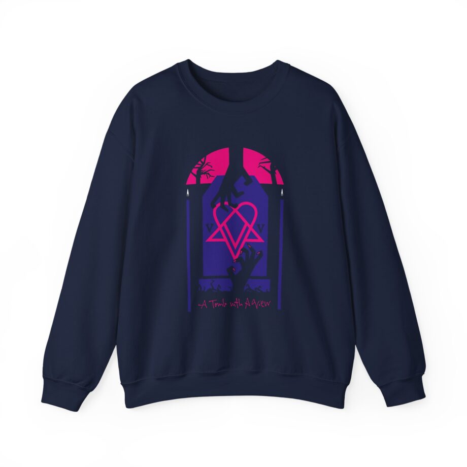 Him True a Tomb With a View Unisex Heavy Blend™ Crewneck Sweatshirt