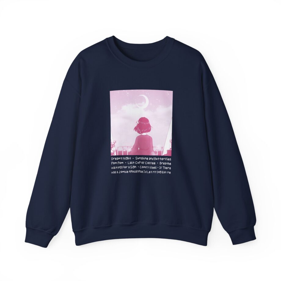 Lilypichu Dreamy Night Unisex Heavy Blend™ Crewneck Sweatshirt