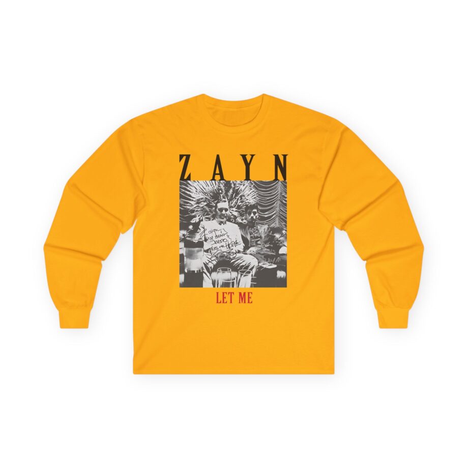 Zayn Malik Let Me Unisex Ultra Cotton Long Sleeve Tee