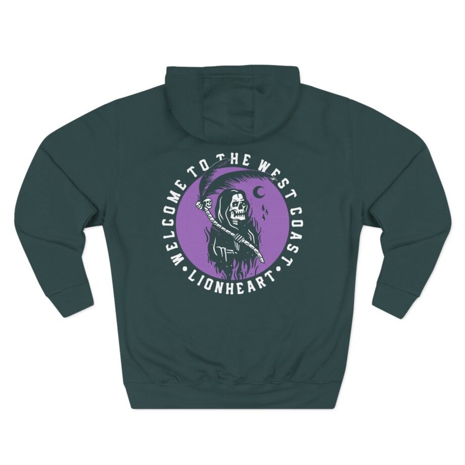 Lionheart "Palm Reaper" Three-Panel Fleece Hoodie