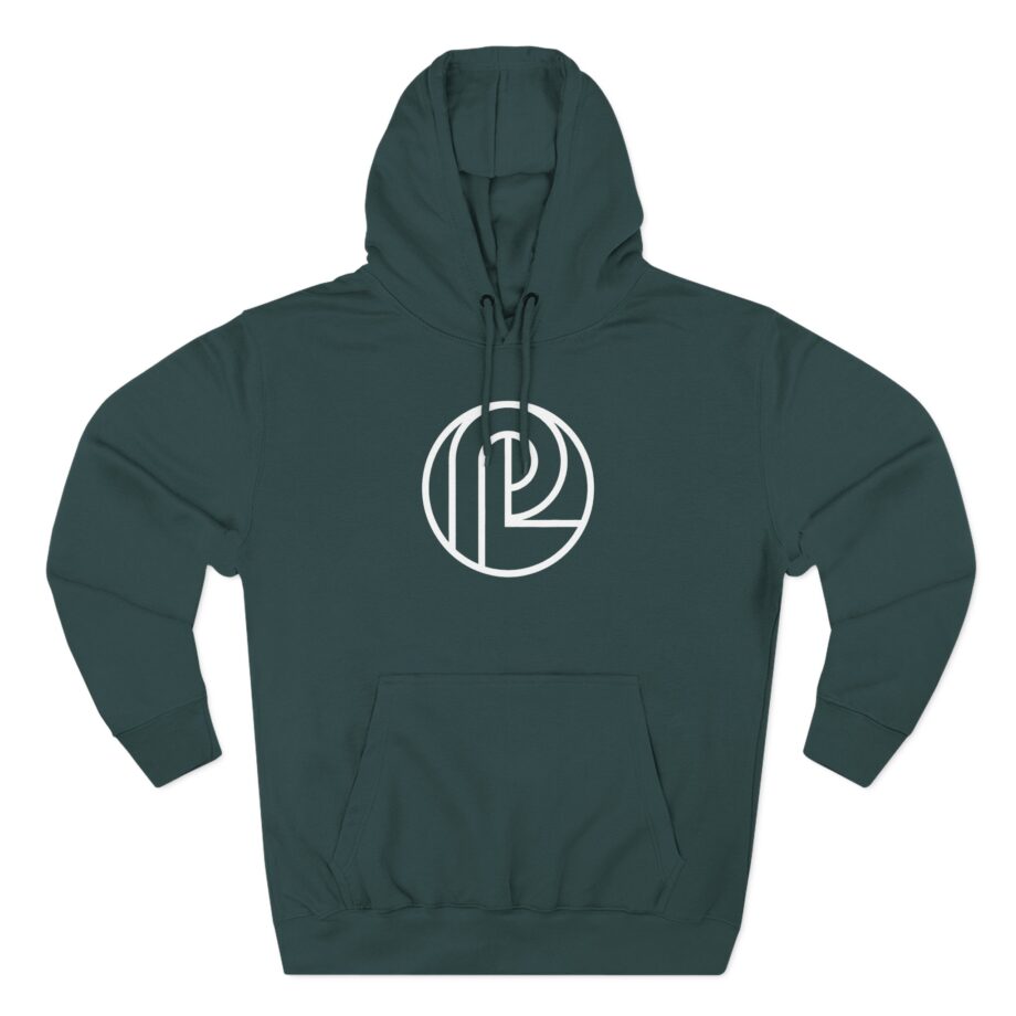Pretty Lights Badge Logo Three-Panel Fleece Hoodie