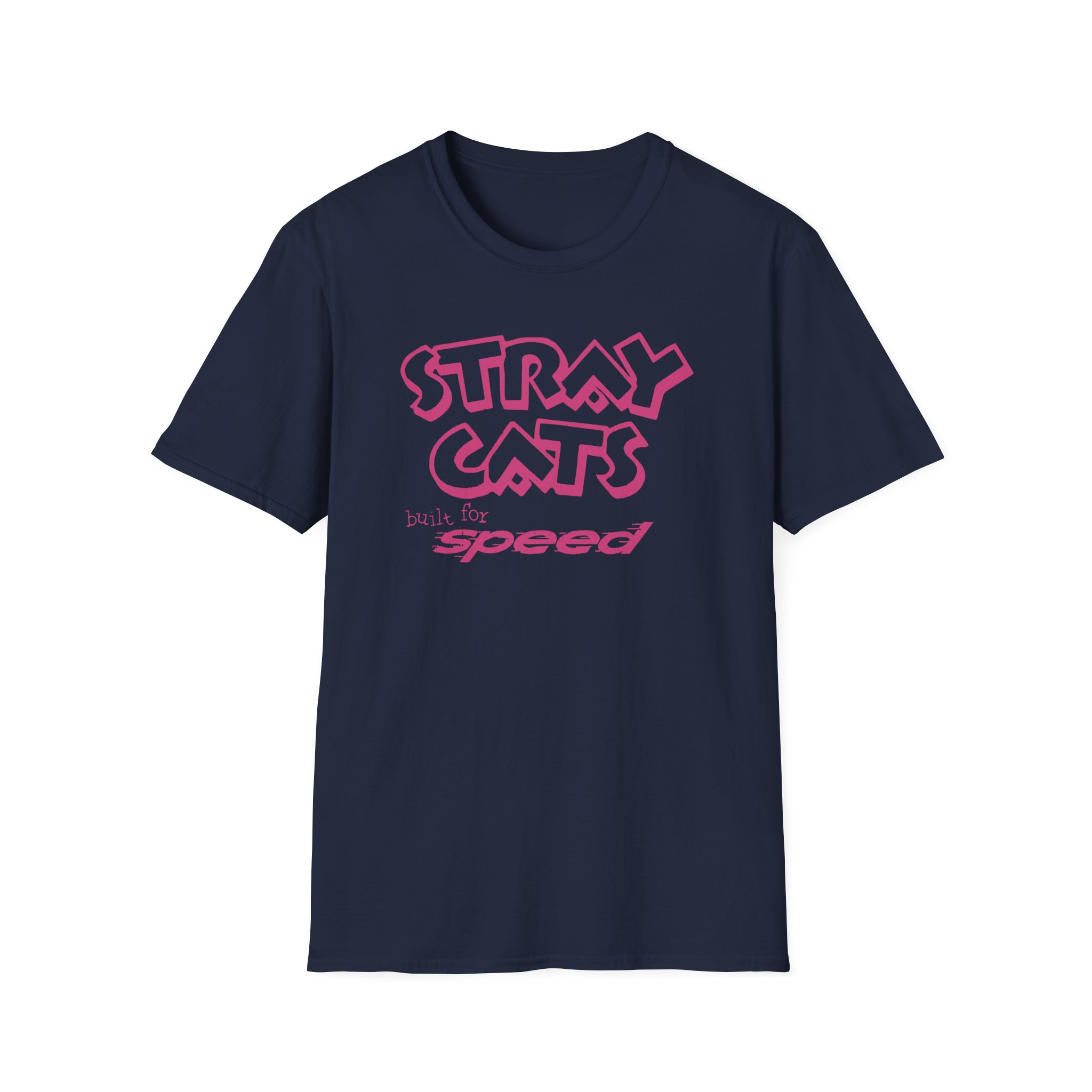 Stray Cats Built for Speed Unisex Softstyle T-Shirt