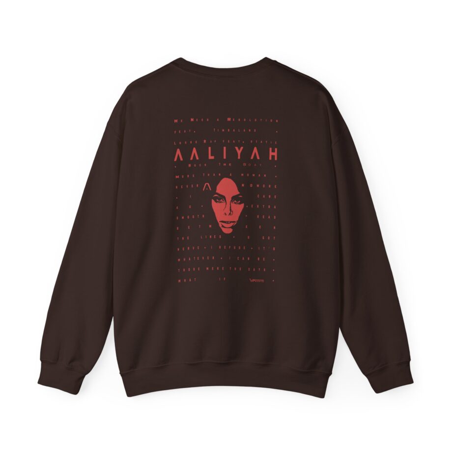 Aaliyah Glow LS Unisex Heavy Blend™ Crewneck Sweatshirt