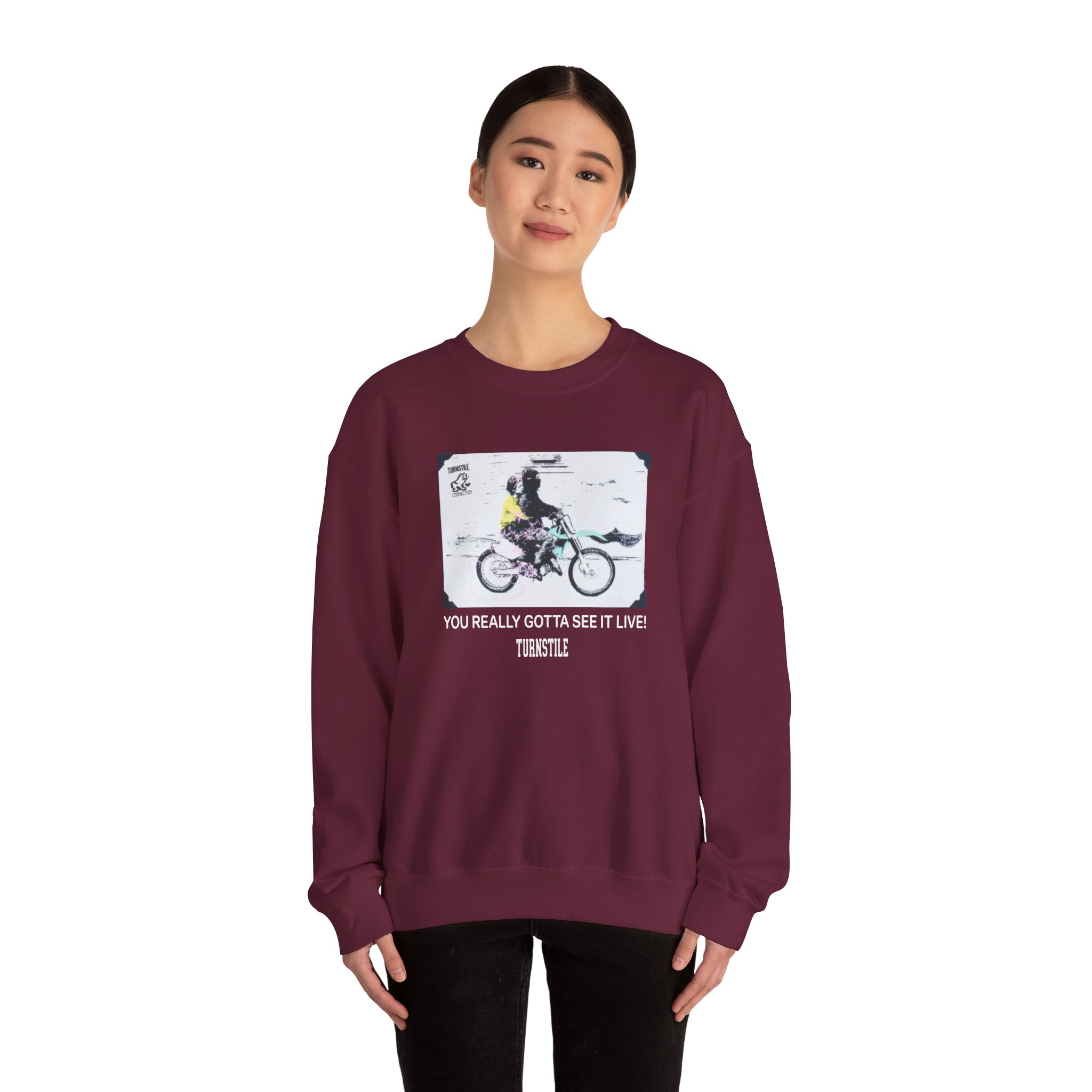 Turnstile Unisex Heavy Blendâ„¢ Crewneck Sweatshirt