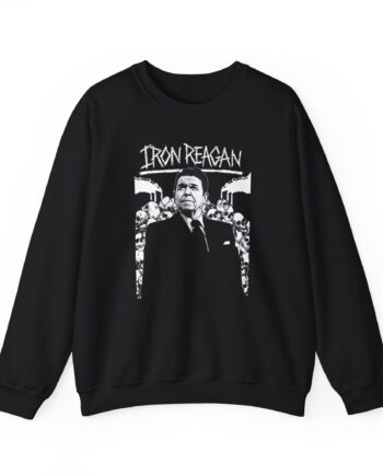 Iron Reagan Ronnie Backdrop Unisex Heavy Blend™ Crewneck Sweatshirt