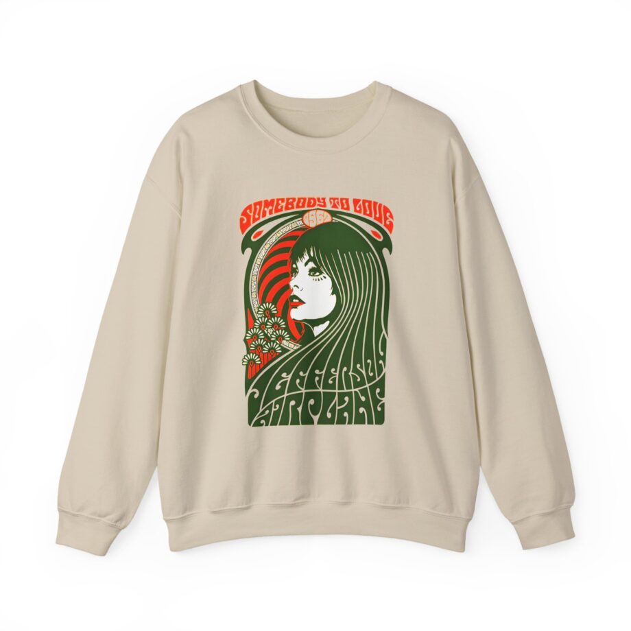 Jefferson Airplane Somebody to Love Unisex Heavy Blend™ Crewneck Sweatshirt
