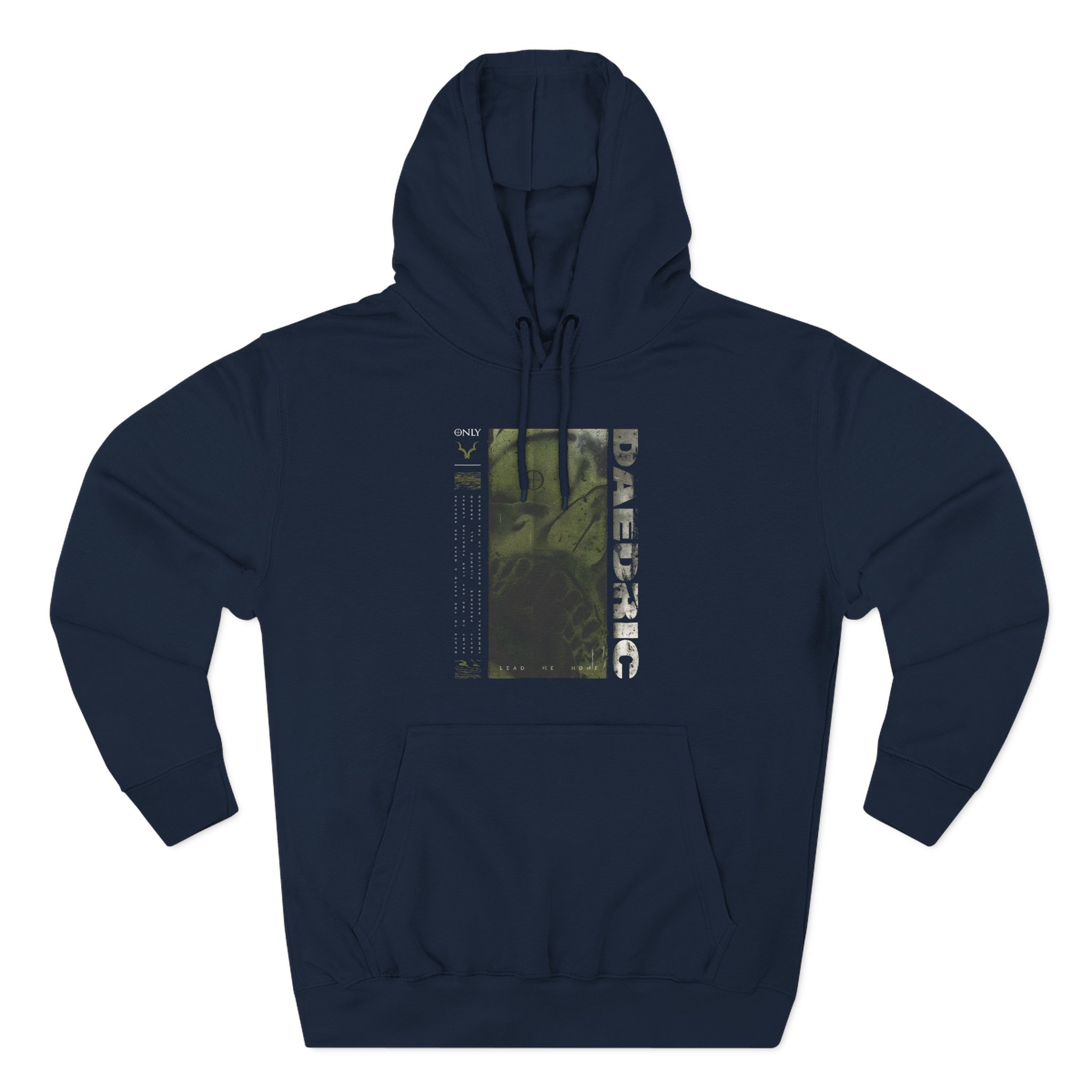Daedric Only Three-Panel Fleece Hoodie