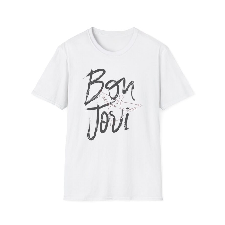Bon Jovi Brush Strokes Unisex Softstyle T-Shirt
