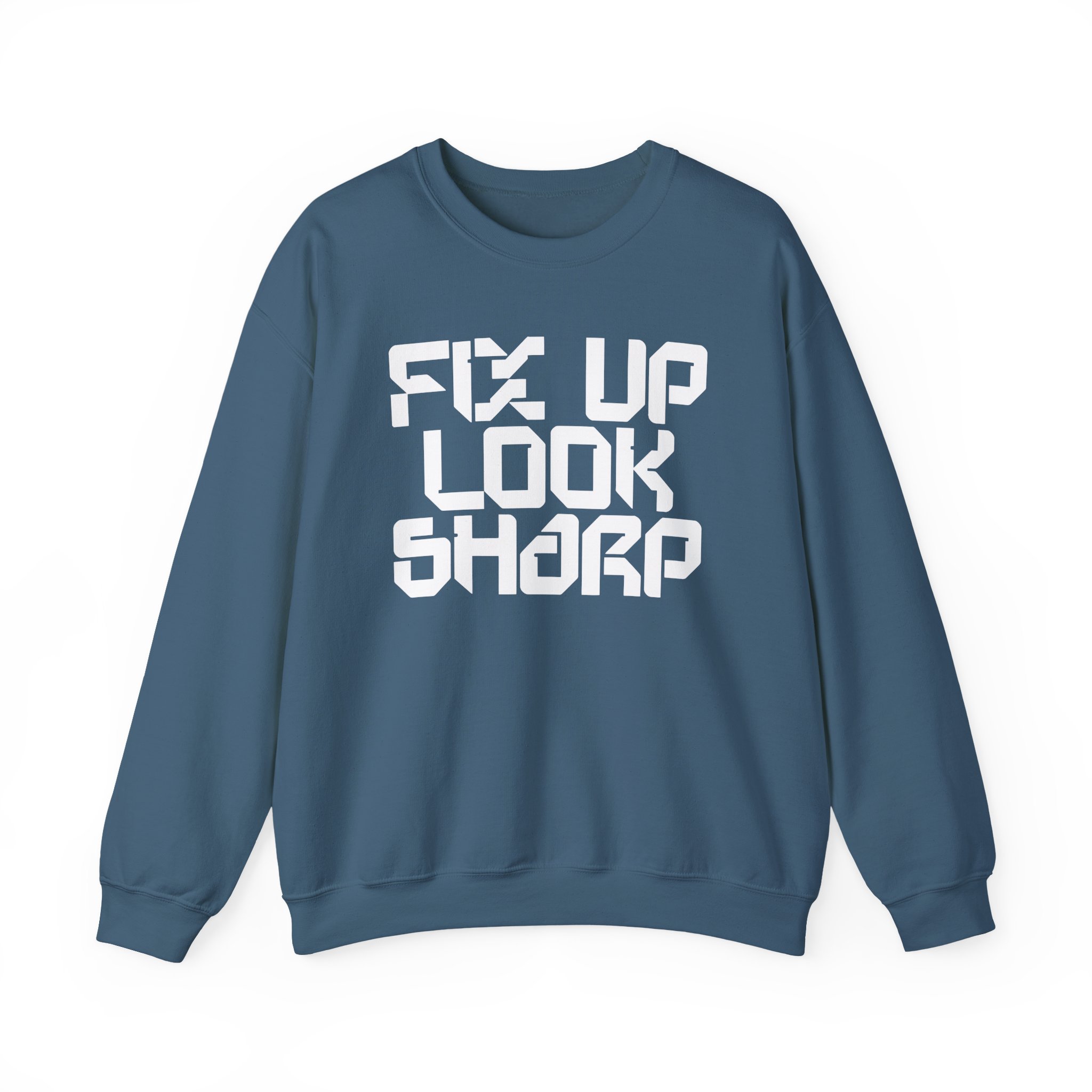 Dizzee Rascal Fix Up Look Sharp Unisex Heavy Blendâ„¢ Crewneck Sweatshirt