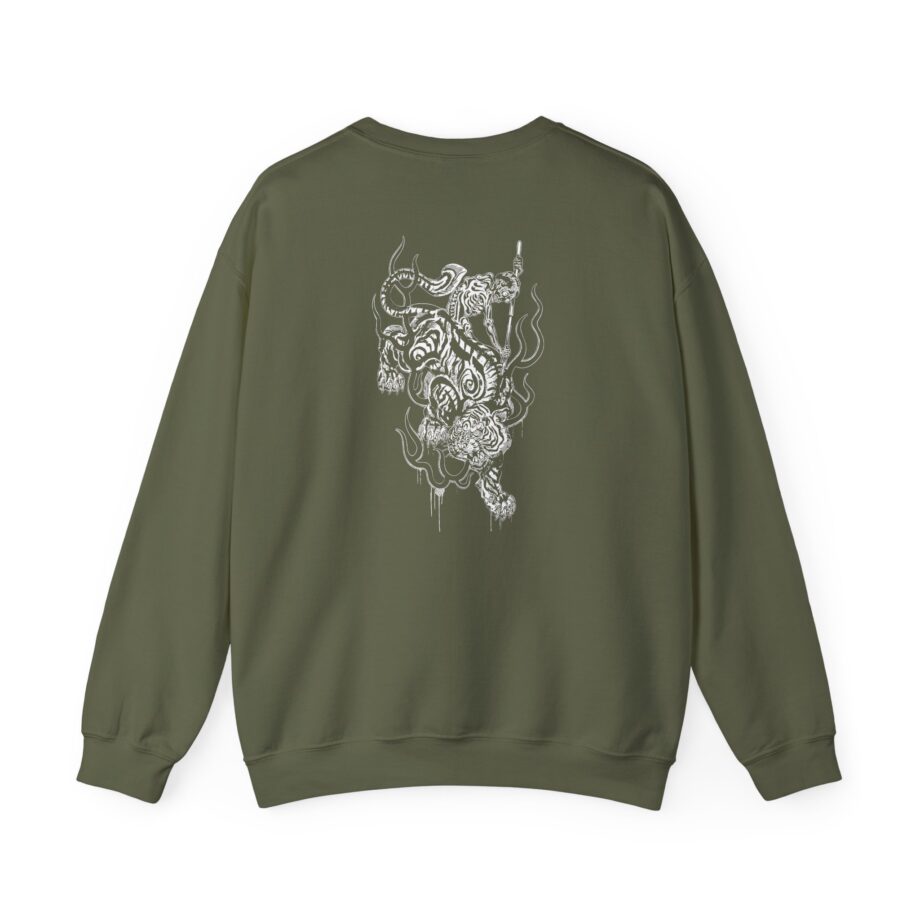 Malevolence Tiger Unisex Heavy Blend Crewneck Sweatshirt