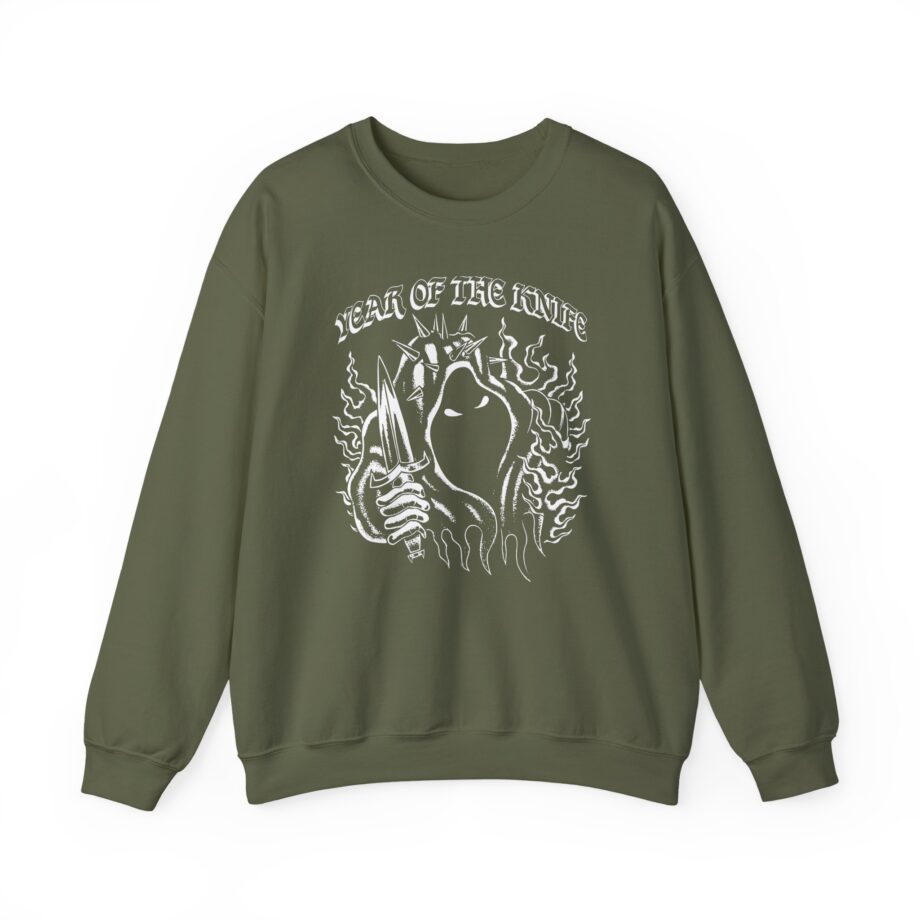 Year of the Knife Unisex Heavy Blend Crewneck Sweatshirt