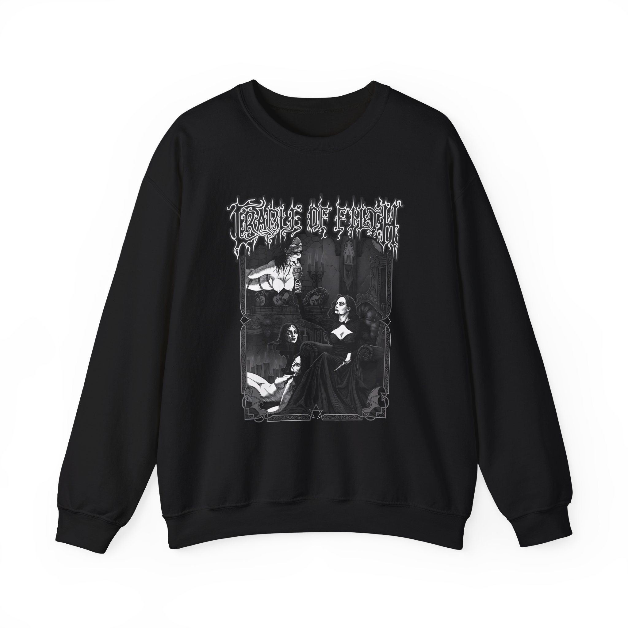 Cradle of Filth Lizzy Unisex Heavy Blendâ„¢ Crewneck Sweatshirt