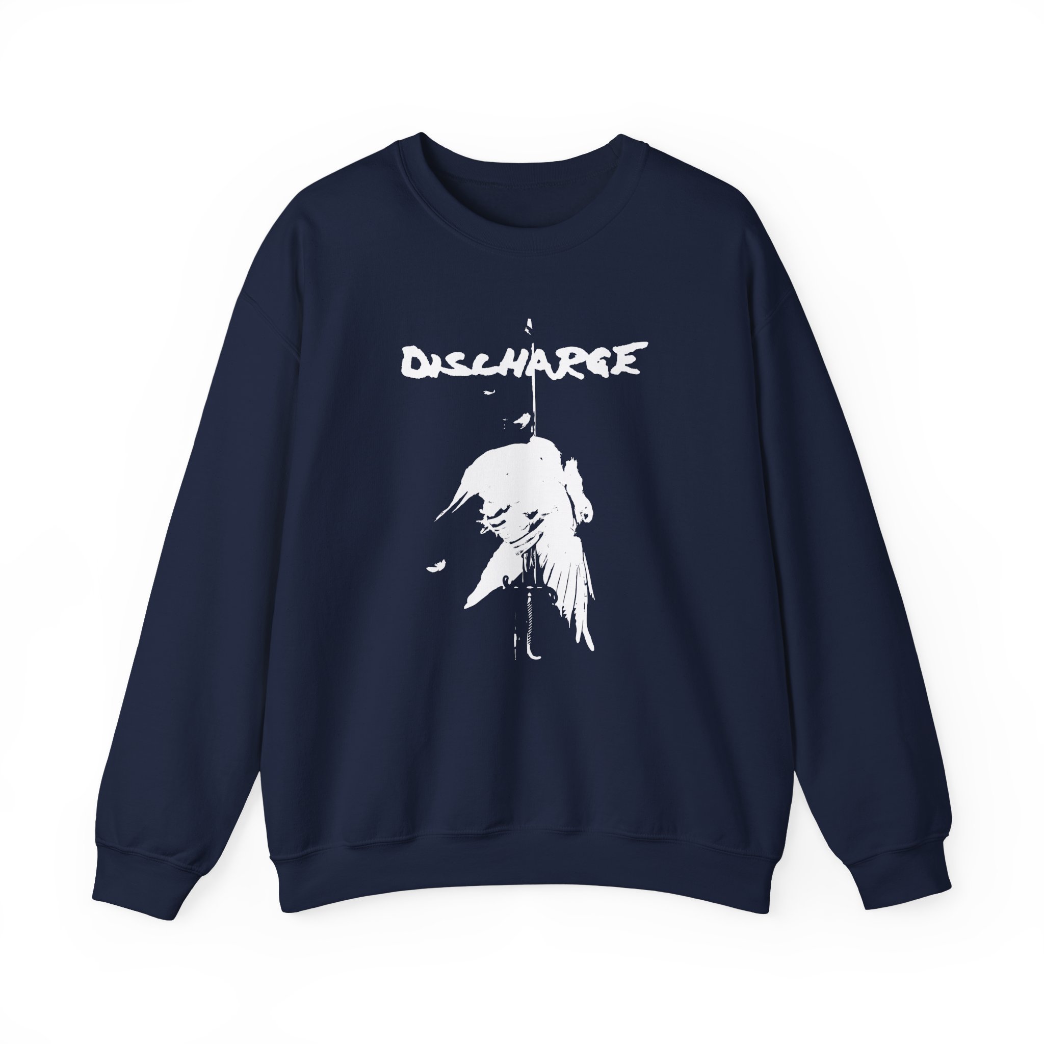 Discharge Never Again Unisex Heavy Blendâ„¢ Crewneck Sweatshirt