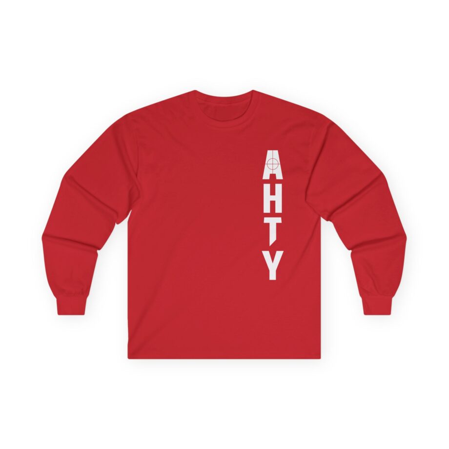 All Hail the Yeti Side Logo Unisex Ultra Cotton Long Sleeve Tee