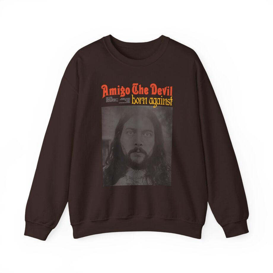 Amigo the Devil Born Against Unisex Heavy Blend™ Crewneck Sweatshirt