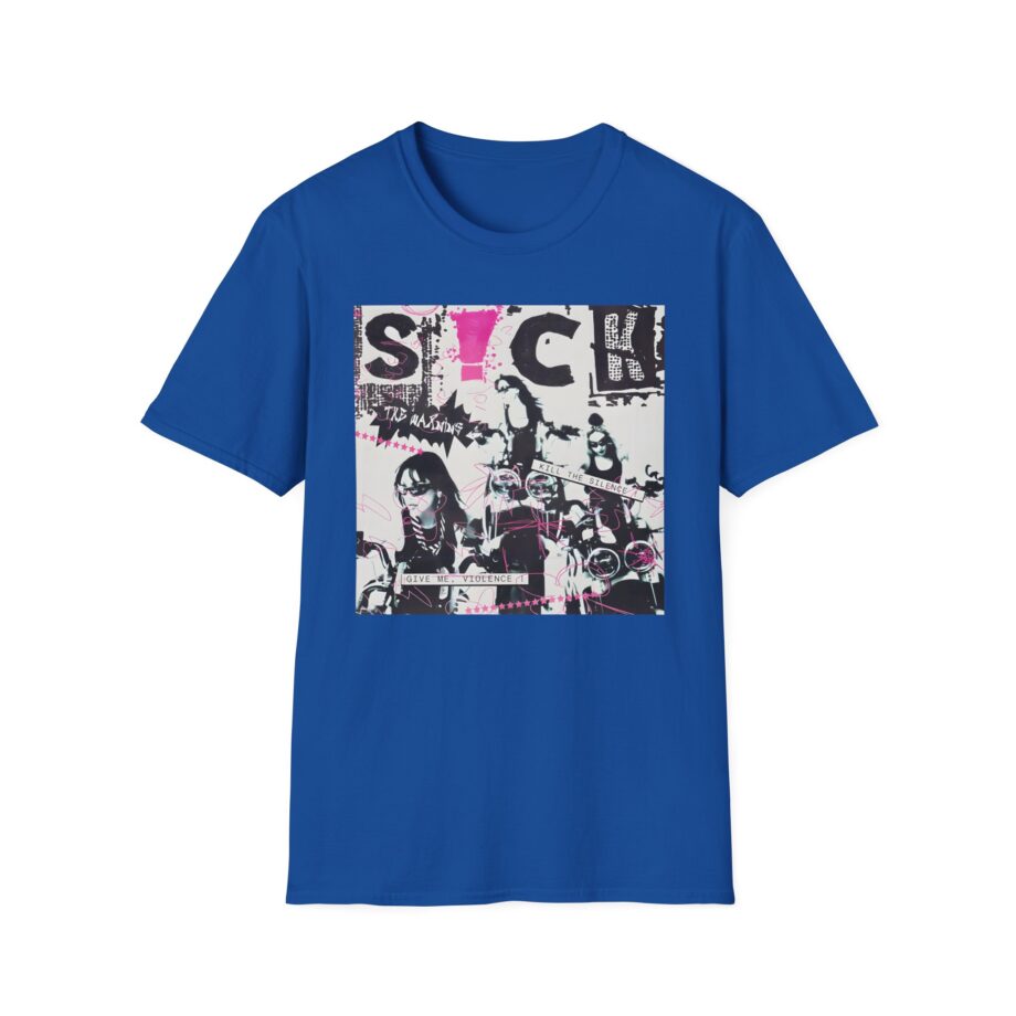 The Warning Black S!ck Unisex Softstyle T-Shirt