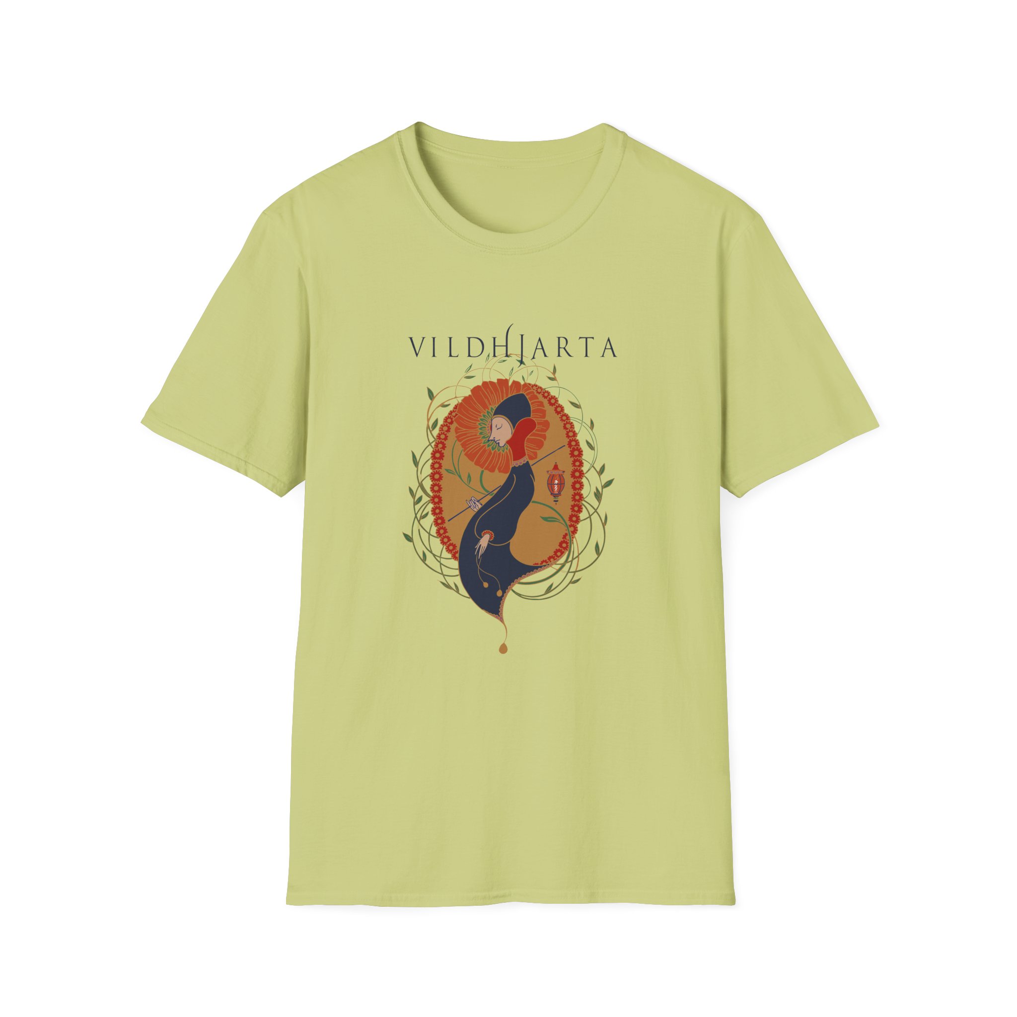 Vildhjarta Lantern Lady Unisex Softstyle T-shirt
