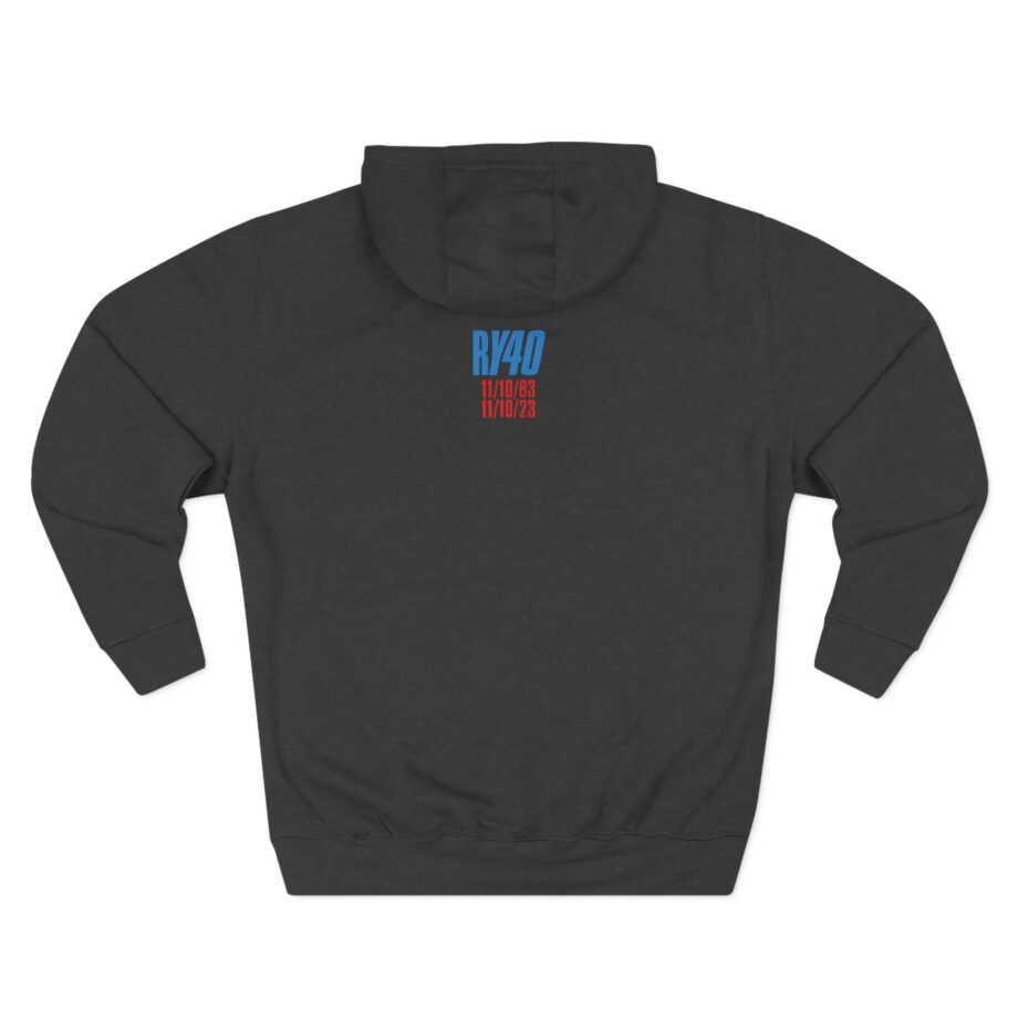 Billy Idol Rebel Yell 40th Anniversary Three-Panel Fleece Hoodie