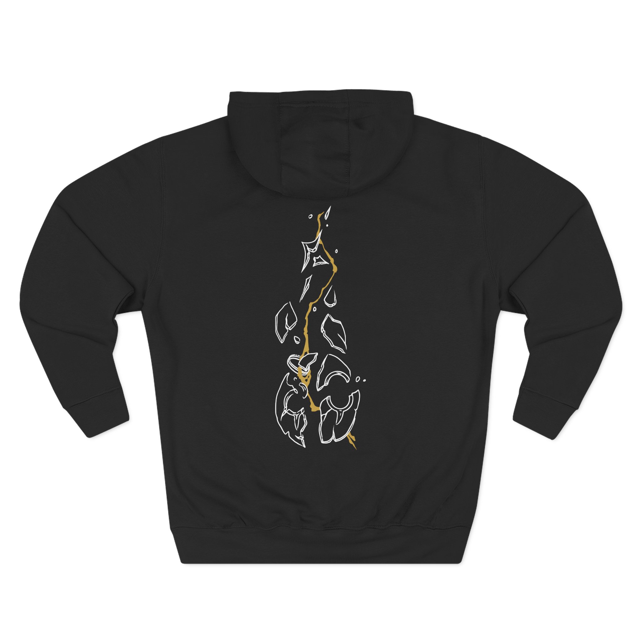 Dabin Between Broken Vintage Wash Three-Panel Fleece Hoodie