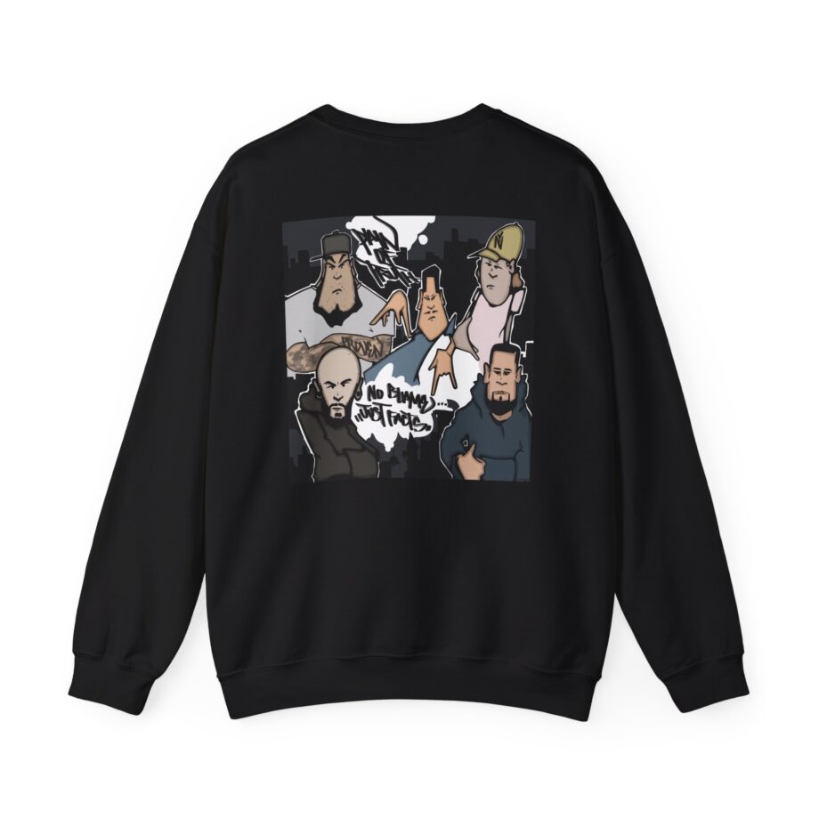 Pain of Truth No Blame...just Facts Unisex Heavy Blend™ Crewneck Sweatshirt