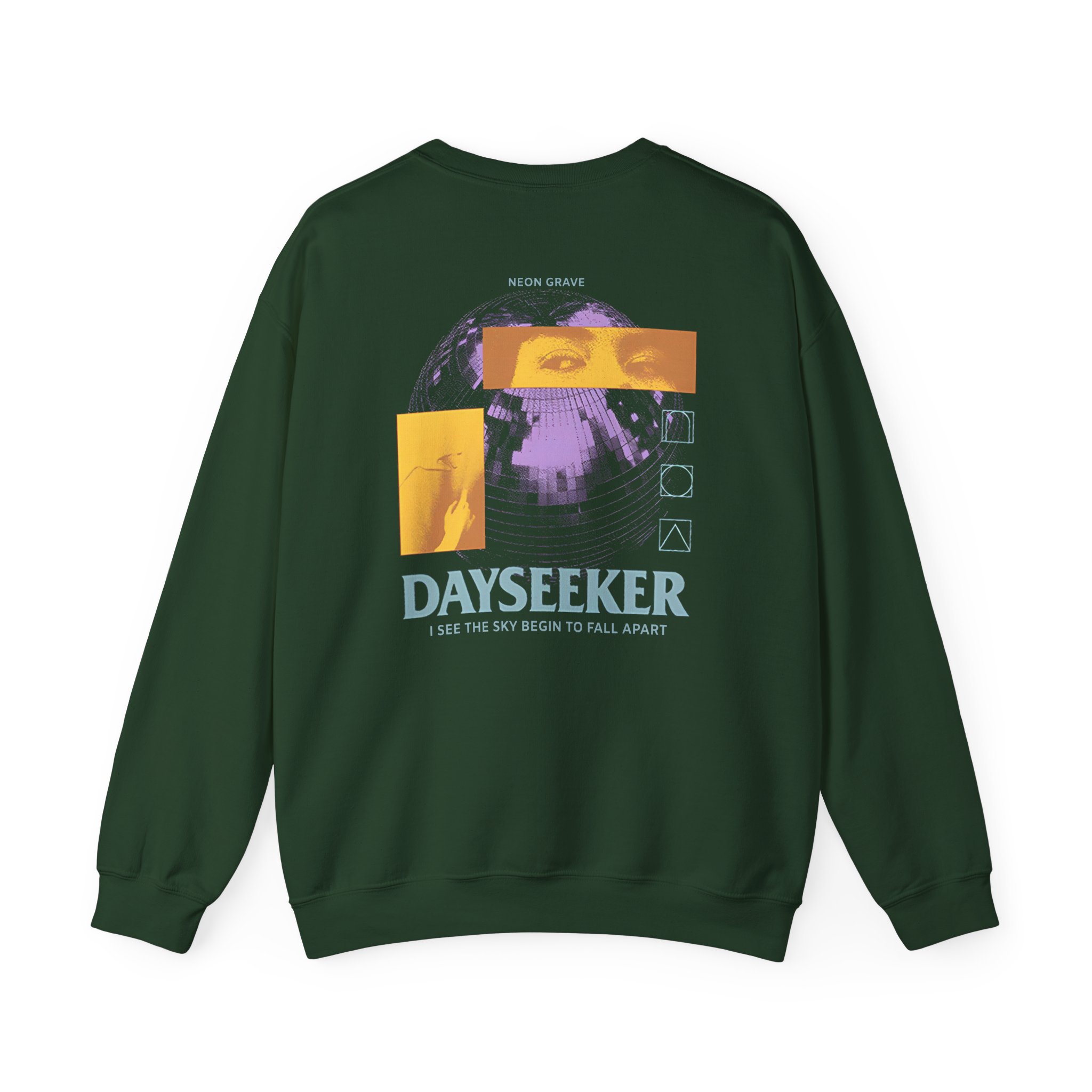 Dayseeker Neon Grave Unisex Heavy Blend Crewneck Sweatshirt