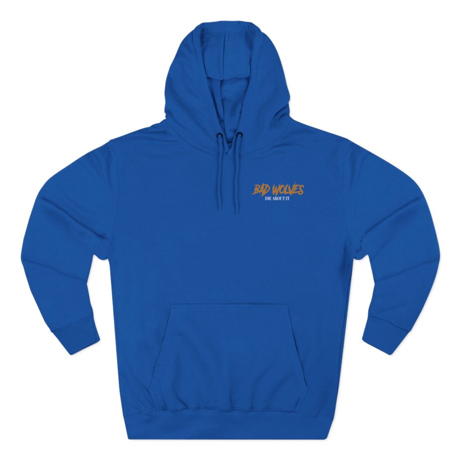 Bad Wolves Die About It Three-Panel Fleece Hoodie
