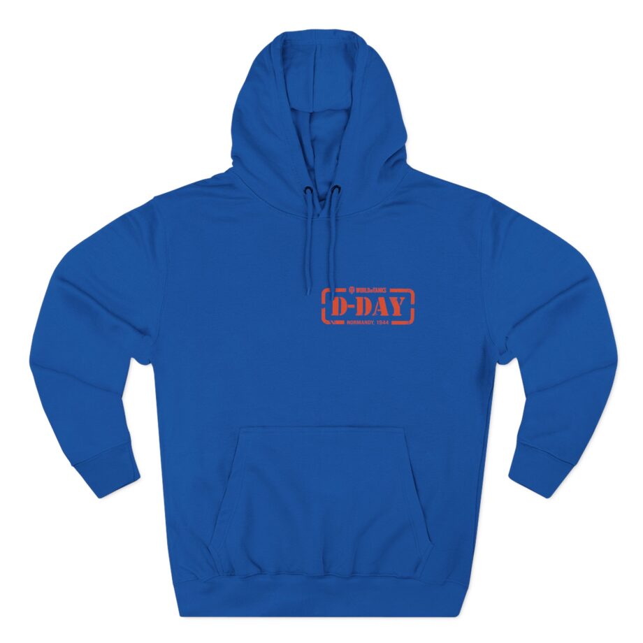 World of Tank Wot D-day Top Secret Three-Panel Fleece Hoodie
