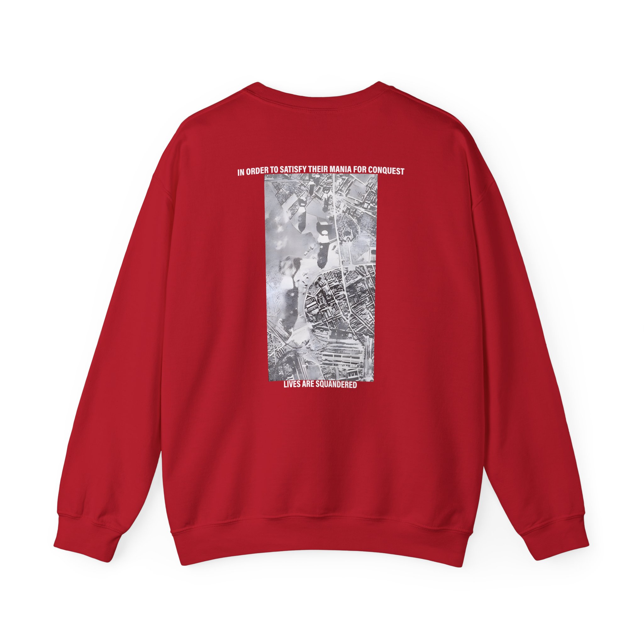 Discharge Why? Unisex Heavy Blendâ„¢ Crewneck Sweatshirt