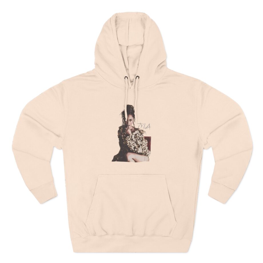 Tyla Sitting Portrait Three-Panel Fleece Hoodie