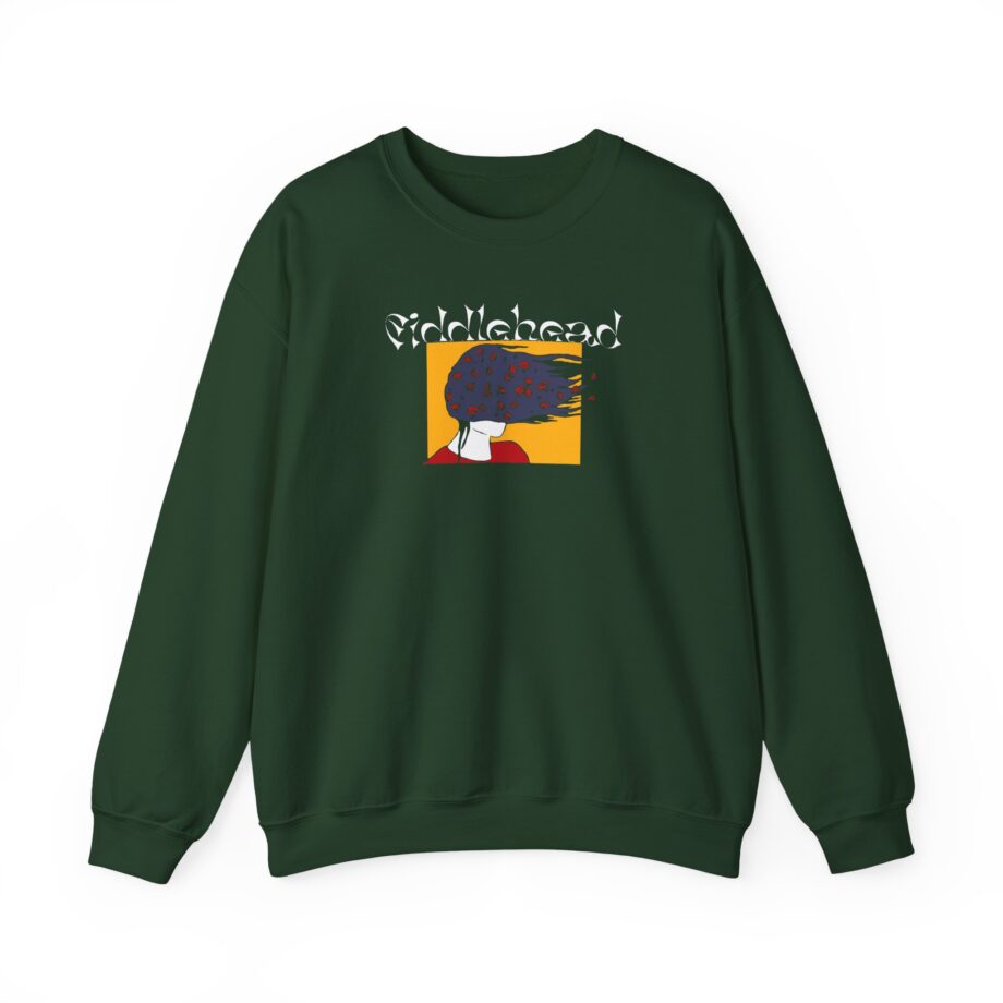 Fiddlehead Face Unisex Heavy Blend™ Crewneck Sweatshirt