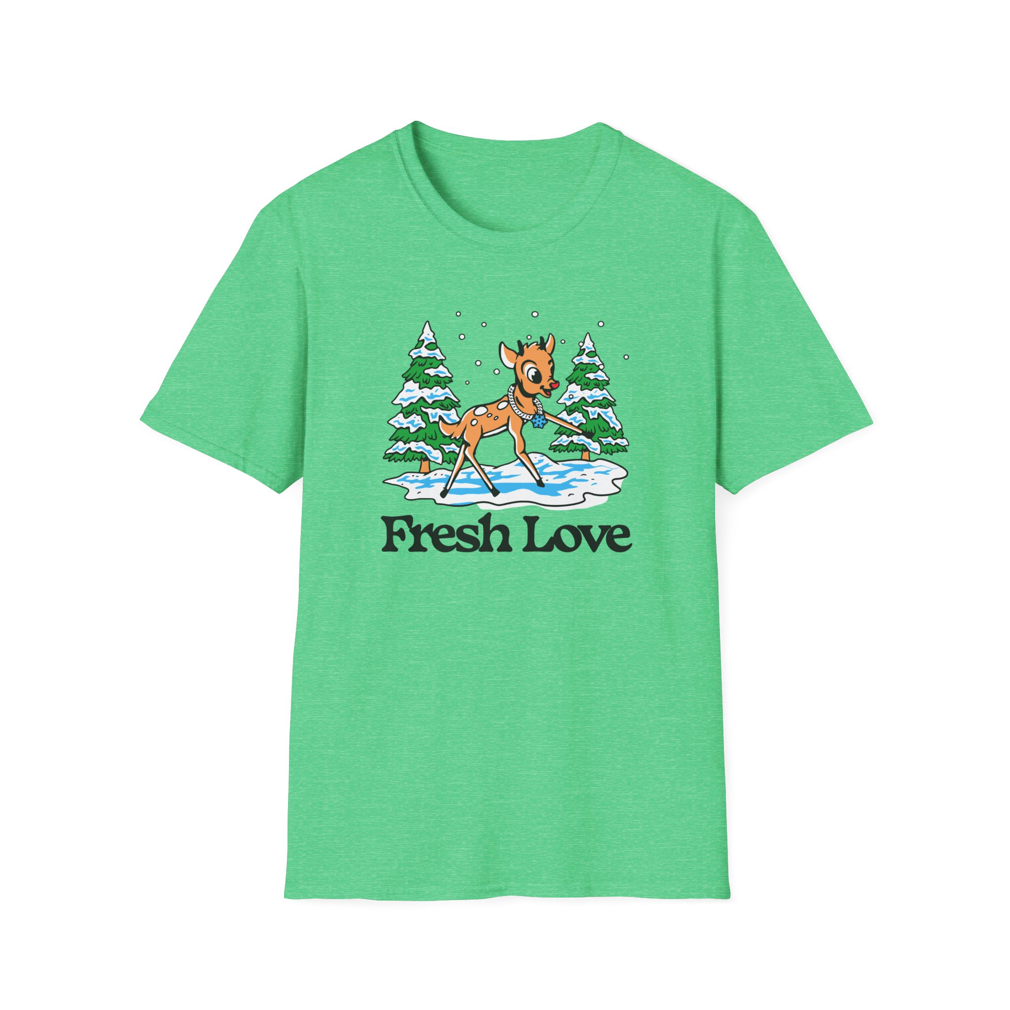 Fresh Love Snow Dough Unisex Softstyle T-Shirt