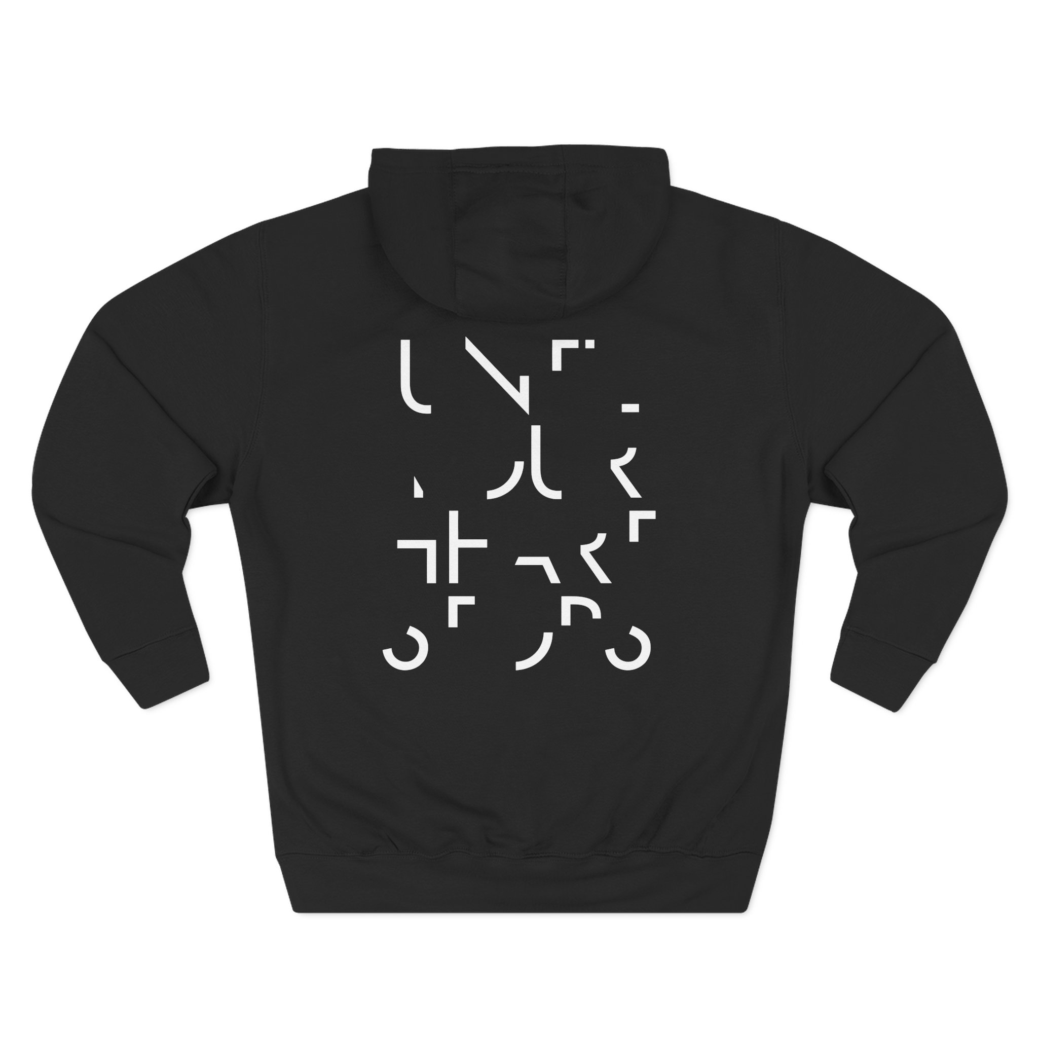 Cave in Uyhs Heart Three-Panel Fleece Hoodie