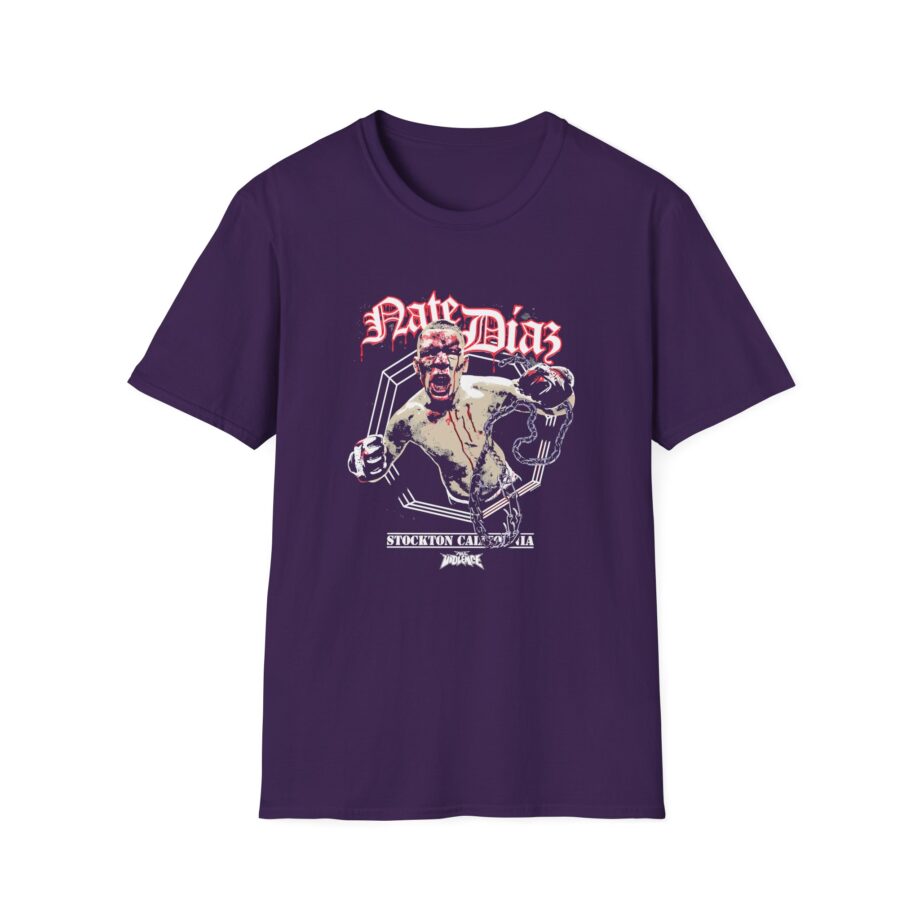 Nate Diaz Stockton Slugger Unisex Softstyle T-Shirt