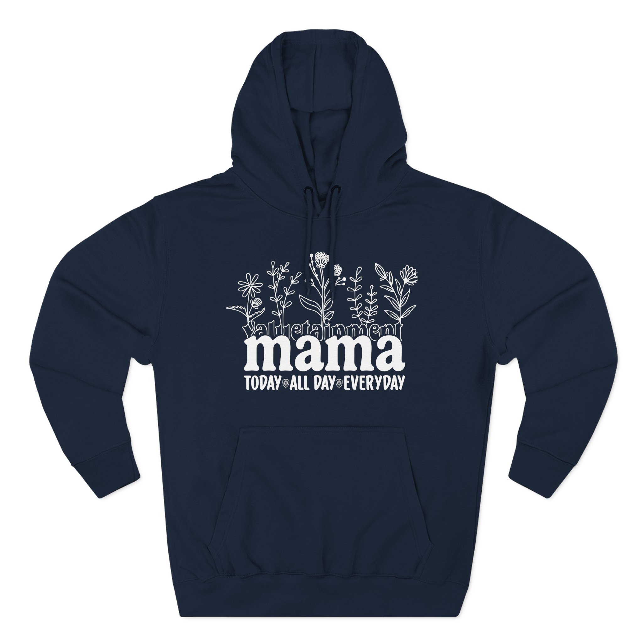 Valuetainment Future Looks Bright Lilac Everyday Vt Mama Three-Panel Fleece Hoodie