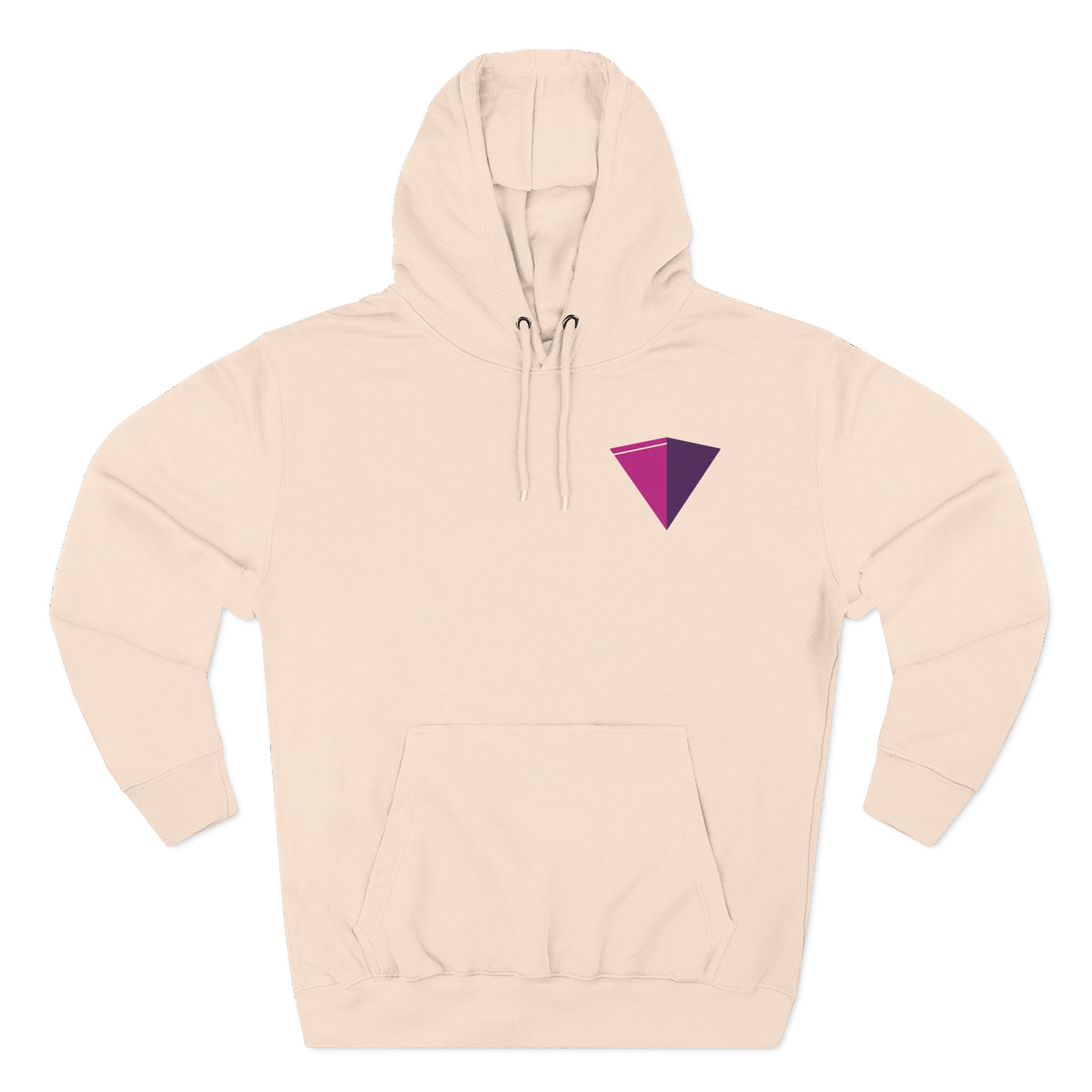 Inzo Three-Panel Fleece Hoodie