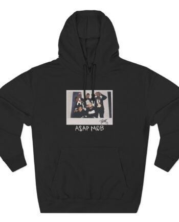 Asap Mob Rap Three-Panel Fleece Hoodie