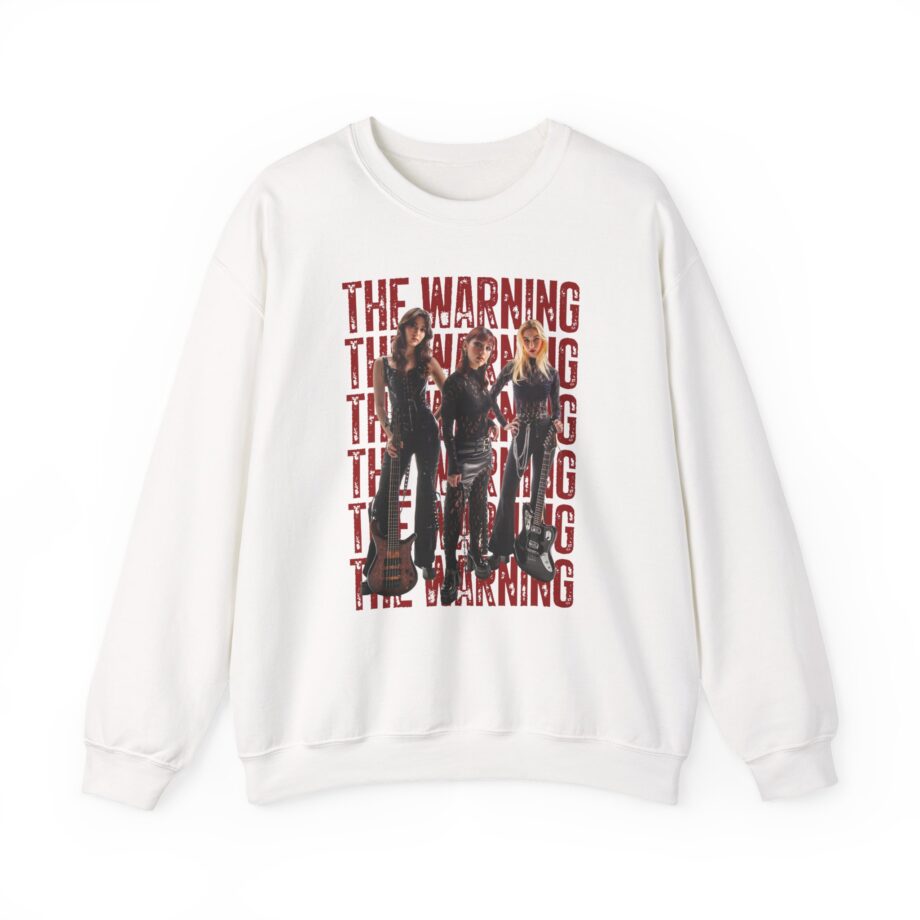 The Warning Stacked Unisex Heavy Blend™ Crewneck Sweatshirt