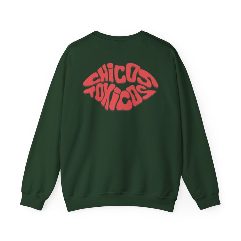 Chicos Toxicos I Love Toxigas Unisex Heavy Blend™ Crewneck Sweatshirt