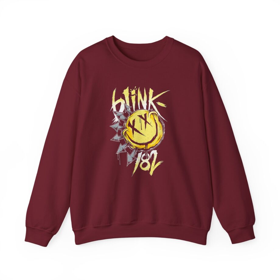 Blink 182 Big Smile Arrows Unisex Heavy Blend™ Crewneck Sweatshirt
