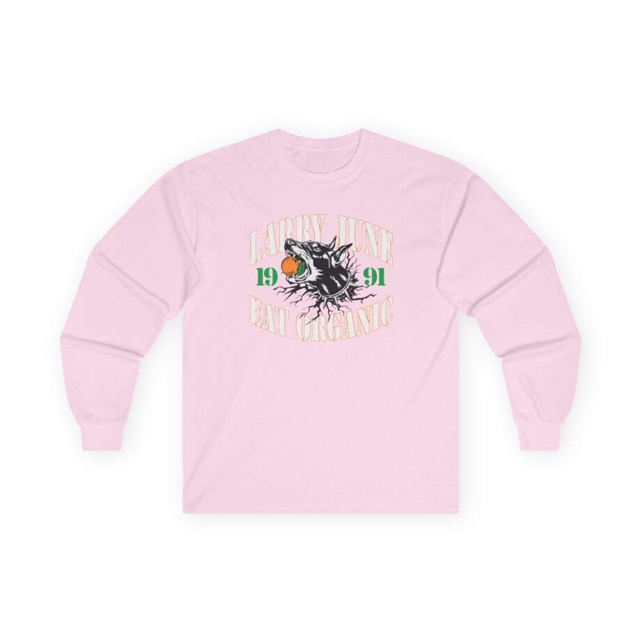 Larry June Eat Organic Unisex Ultra Cotton Long Sleeve Tee